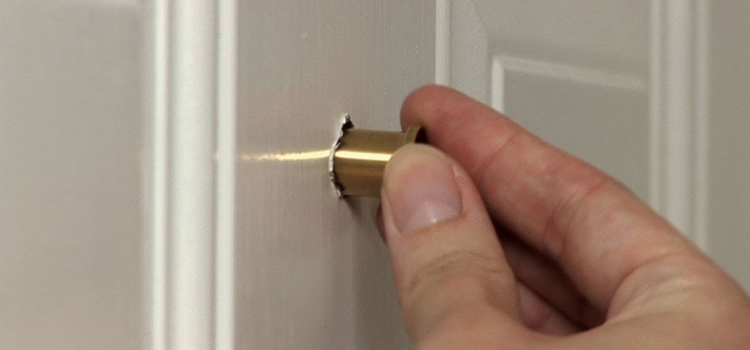 peephole door repair in Scotts Valley